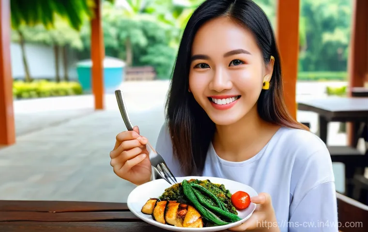 저탄수화물 다이어트와 혈당 조절 - **Prompt 1: "A beautifully arranged Malaysian dining table showcasing two distinct meal options side...