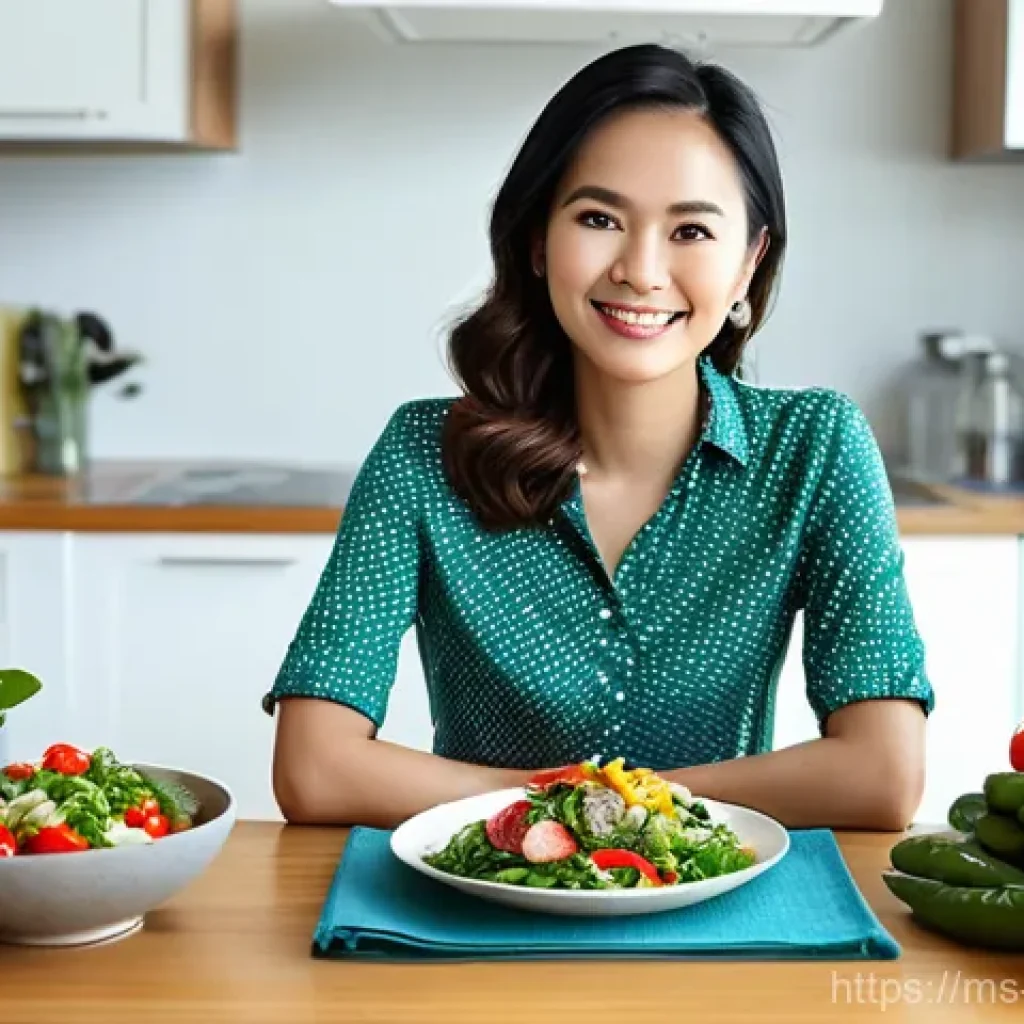 저탄수화물 다이어트의 장기적인 효과 - **Image Prompt: Nutrient-Rich Low-Carb Choices for Well-being**
A visually appealing image featu...